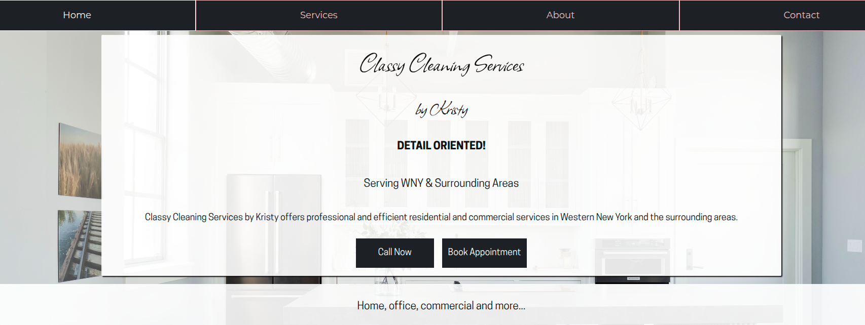 Classy Cleaning Services by Kristy logo